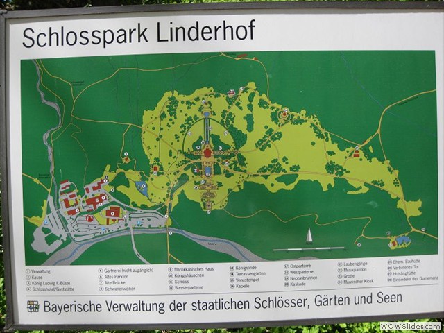 Infotafel Linderhof