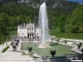 Schloss Linderhof mit Fontaine