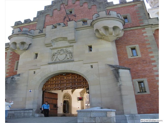 Eingangstor von Neuschwanstein