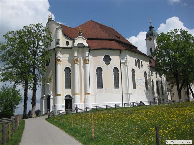 Die Wallfahrtskirche: Wieskirche